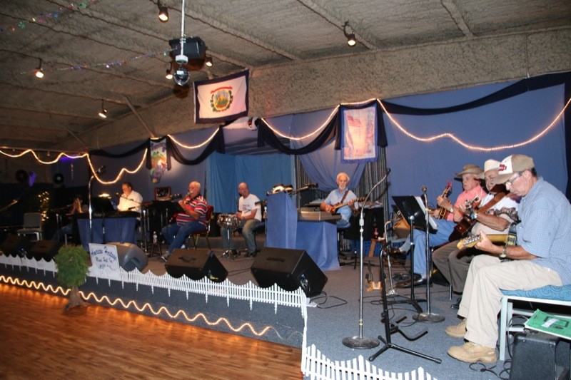 The American Heritage Music Hall keeps West Virginia music heritage alive. The night we were there involved a lively jam session with talented local musicians performing.